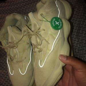 yeezy 500 supermoon yellow shirt